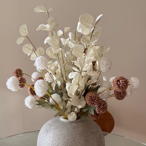 Contempee Faux Kiku and White Arrangement